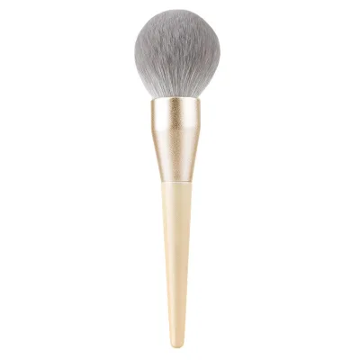 DailyQueen Super Soft Professional Gold Gilt Powder Brush Large Wholesale Customized Logo Individual Foundation Eyebrow Pencil