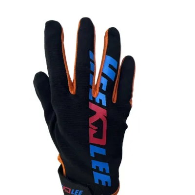 Customized Polyester Cycling Gloves Lightweight Breathable Anti-slip Outdoor Sports Fishing Parties Summer Winter