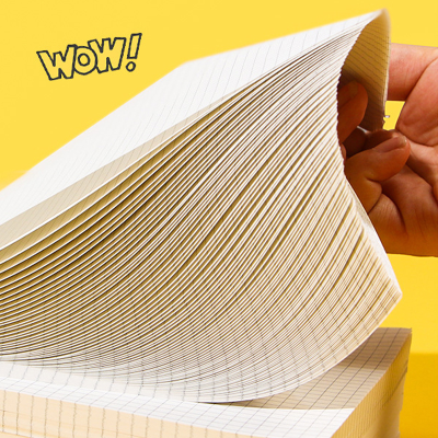 Promotion Square A4 White Sketchbook Notebook Spiral Thermal Bound Address Book with Paper Cover