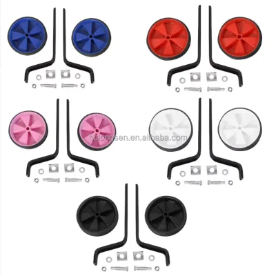 Kids Kids Bike Flashing Plastic Training Wheels Flashing Silent 12-20 Inch Bike Universal Training Wheels