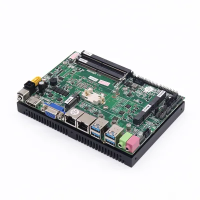 Gowin I5-8250U I7-10510U Fanless Embedded Industrial DDR4 Mini-ITX Motherboard with Multiple LAN Ports 6 COM Ports and LVDS