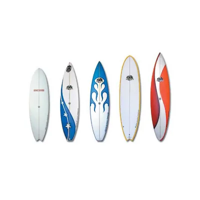 First Class EPS Foam Core Surfboards Customized Short Fiberglass Resin Tint Surfboards