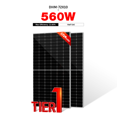Europe Stock 550w 560w 600w Monocrystalline Price Photovolta Solar Cell Solar Panel