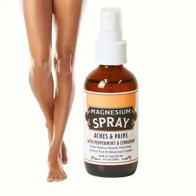 Magnesium Oil Shoot Spray Aches&Pains Analgesic Leg Cramps Pain Soothing Care Muscle Relaxation Back Ache Pain Relief Body Spray