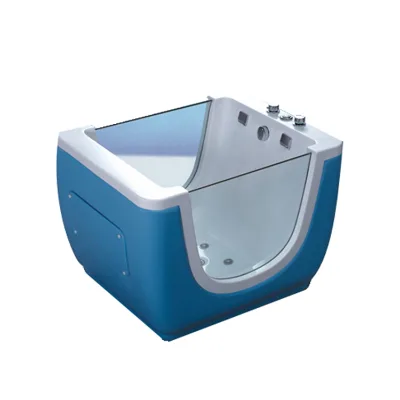 Colour Acrylic air Bubble whirlpool Baby Bathtub Massage Children Bath