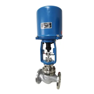 Electric Steam Flow Proportional Control Valve Electronic Balance Multi-functional Control Valve