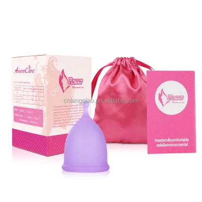 Arrania Menstrual Cup 100% Medical Grade Silicone Reusable for Women Menstrual Care