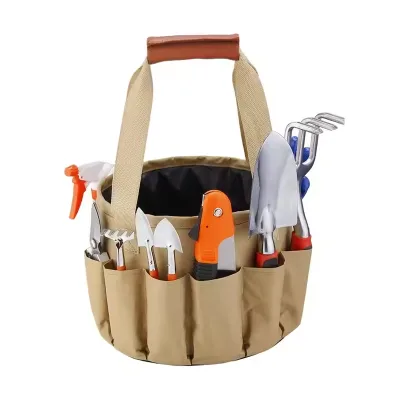 Customized Manufacturer Gardening Tools Set with Various Carrying Bags Garden Tool Storage Bag Organizer