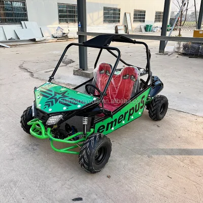 Four-Wheel Electric Beach Bike Outdoor All-Terrain Mountain Kart with Gasoline Version for Indoor Drift for Two People
