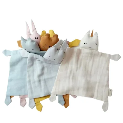 Baby Bandana Bibs Muslin Drool Bibs Breathable Super Absorbent Soft Cotton Scarf