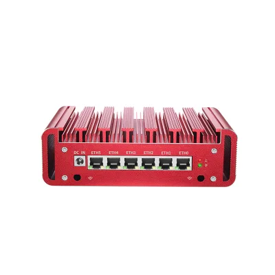 BKHD Customized G31 Mini PC Firewall Appliance Alder Lake I7 6x2.5GE Expandable WiFi 4G 5G Household Commercia Fanless Router