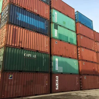 20GP Budget Friendly Factory OEM ODM Custom Dimension Refit Used Dry Van Container for Logistics Company Cargo Keep