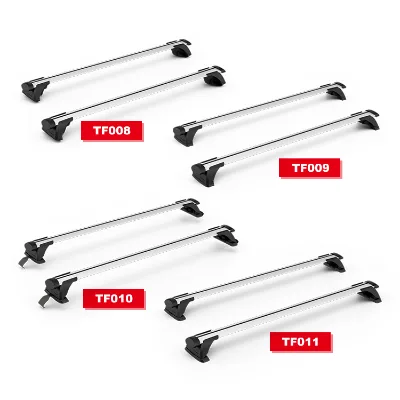 TF008 Universal Car Roof Luggage Rack Aluminum Adjustable Cross Bar Roof Rack Car Roof Rack