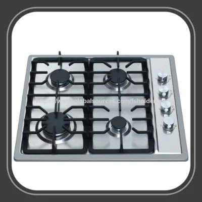 Manufacture 24in High Quality ODM/OEM Built-in Four 4 Burners Gas Cooktop Hob Cooker Stove for Kitchen