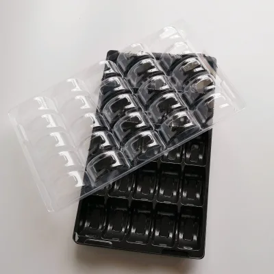Custom Clear PET Thermoformed Dessert Blister Packaging Custom Clear PET Thermoformed Dessert Blister Packaging