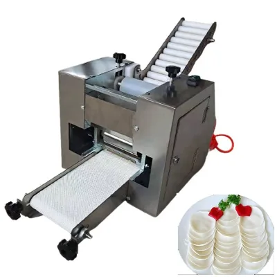 Industrial Machinery Dumpling Skin Wrapper Machine Multi Functional Dumpling Skin Wrapper Making Machine