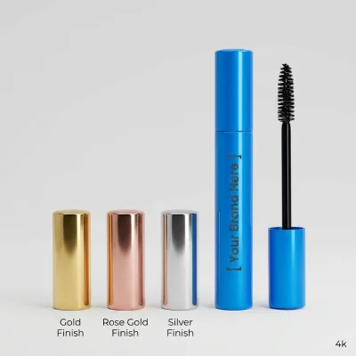 Professional 3-in-1 Waterproof Mascara Very Black 225 Long Lasting Smudge-Proof Volumizing & Lengthening Liquid Mascara