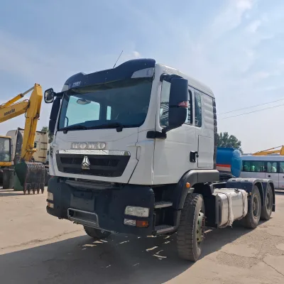 Used New Second Hand Sinotruck HOWO TX 6X4 10 Wheels 371 380 400 430HP Dump Tipper Flat Trailer Tractor Truck for Sale