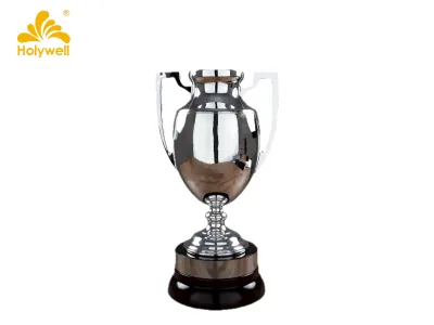 Metal Texture Patriotism & Sports Trophy with Debossed Customizable Pattern Cold Curing Technique Lightweight Design