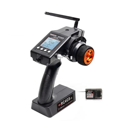 Radiolink RC4GS V3 5-Channel Radio Transmitter R6FG Gyro Receiver for RC Car/Boat