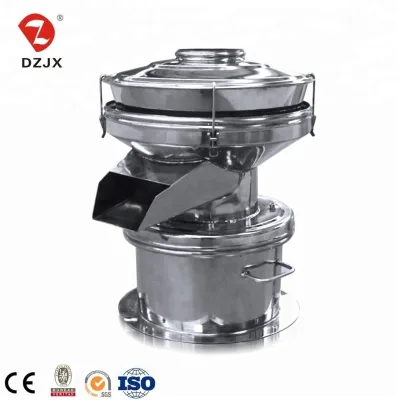 DZ Stainless Steel 450 Type Milk Cream Filte/ Vibration Sieving Sifter Vibro Separator Machine for Powdered Eggs Drink Filtering