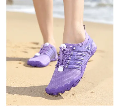 Custom Outdoor Anti Slip Rubber Sole Slip on Quick Dry Water Shoe for Running Walking Shoe