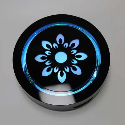 Factory Price Hookah Laser Light Shisha Base Rechargeable Smoking Shisha Base Colorful Laser Base