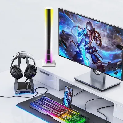 Mirror Game Lights Illusions Computer Desktop Atmosphere Lights Music