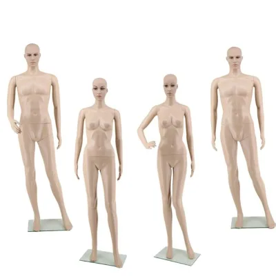 Hot Sale Female Mannequin with Full Body Skin Plastic Female Mannequin for Store