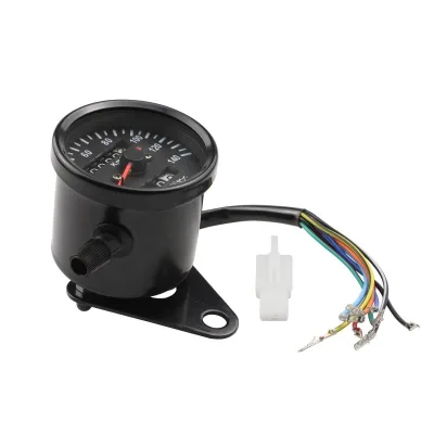 Universal Multi-Function Motorcycle Speedometer Odometer With Turn Signal Headlight Indicator Tachometer Type