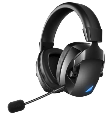 Wired Wireless RGB Gaming Earphones with Microphone Customization logo Noise Reduction in Ear Earphones PC 2.4g Earphones