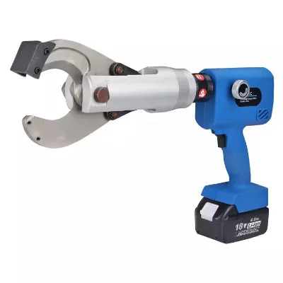 Lithium Electric Hydraulic Cable Cutter SME-65C Portable Copper Aluminum Single Strand Wire Cutter 22mm Stroke