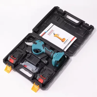 High Quality Mini Portable Electric Pruning Shears Lithium Battery Powered Industrial Garden Branch Pruning Wholesale