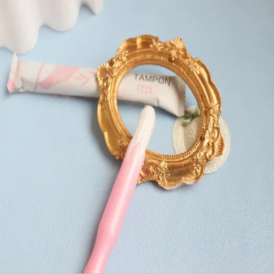 OEM Private Label Feminine Hygiene Organic Cotton Tampons Biodegradable Personal Logo for Women