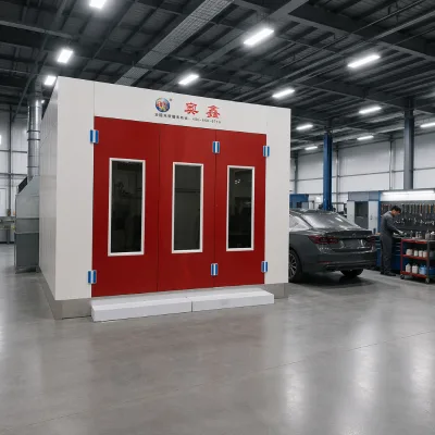 Factory Direct Auto Spray Booth Small Car Paint Booth, Complete Detailing Equipment for Auto Beauty Shop