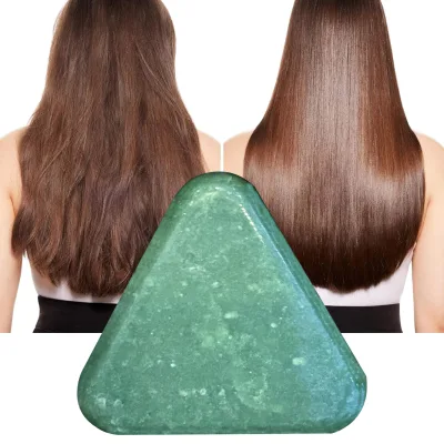 OEM 120g Vegan Organic Hair Nourishing Smoothing Shampoo Bar Cleansing Scalp Oil Control Anti-Frizz Anti-Dandruff Strengthen