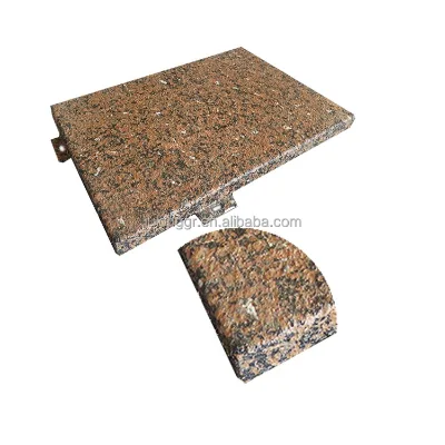Dark Stone Color Aluminum Veneers Stylish Modern Design Solid Panels For Wall Decoration