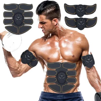 Inlinda Customized Portable Abdominal Massager Slimming Belt Electronic Vibrating ABS Stimulator Muscle Trainer