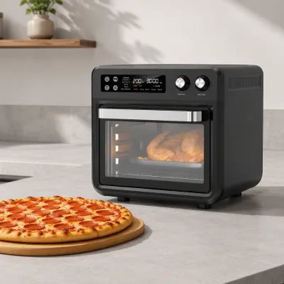 Premium 25L Electric Air Fryer Toaster Oven Durable Aluminum Housing and Advanced Heating Elements for Home Chef