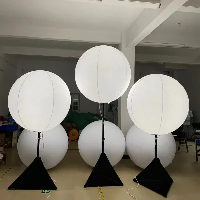 Color Changing Inflatable Led Stand Balloon for Decoration