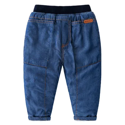 Online Garment Shop Baby Clothes Kids Pants Boys Denim Fabric Jeans Trousers Of China