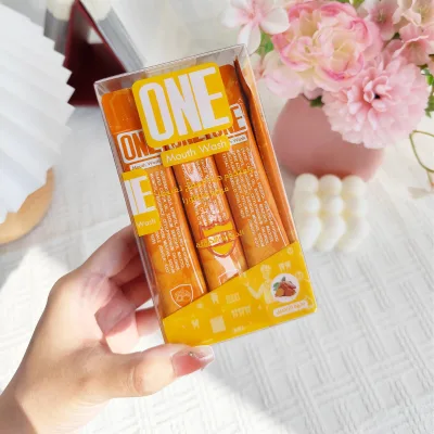 ONE Wholesale Oral Hygiene Products Strip Mouth Wash Turmeric Alcohol Free Odor Neutralizer Travel Hotel Mouthwash Bulk Supply