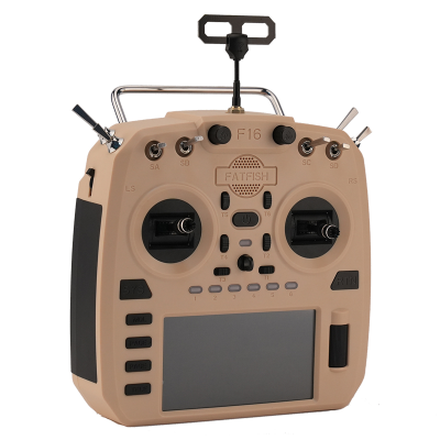 2.4G RC Transmitter with Long Range Receiver Radio Control System Anti-Shock Remote Controller Learning Code for Car & Drone Kit