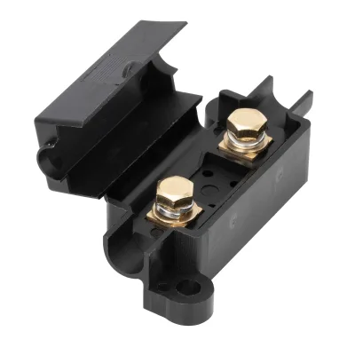 ANS Bolt-On 12v Fuse Block Automotive Power Distribution MIDI Fuse Holder Mount Marine with Protection Cover for Car Boat RV