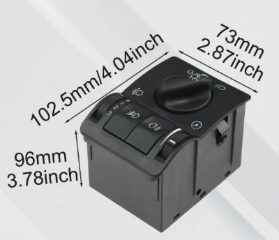 New Car Headlight Adjustment Switch 6240097 Replacement Part with 12-Month Warranty