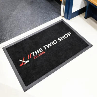 Wholesale Custom Logo Sublimation Hockey Skate Mat Felt Ice Hockey Mat for Training and Warm up with Logo Printing