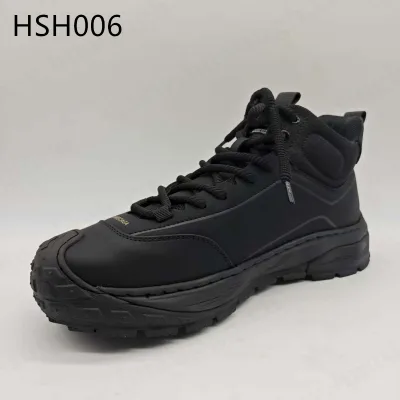 ZYF,outdoor Gear Shock Guard Stitching EVA+rubber Sole Hiking Boots Hillside Path Black/brown Jogger Shoes for Sale HSH006