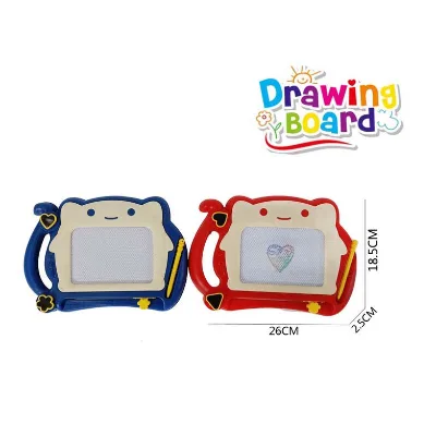 Dollartoy Mini Plastic Erasable Doodle Drawing Board Toy Writing Pad for 5 to 7 Years Old Girls
