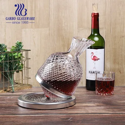 Creative Reversible Crystal Glass Decanter Unique Luxury Diamond Home Decor Wine Whiskey Tumbler Bar Accessories