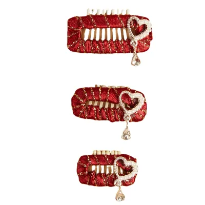 Pet Cat Dog BB Hairpin Maltese Yorkshire Nose Bridge Clip 2.3CM 2.8CM 3.2CM One Piece Hair Replacement